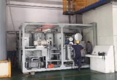 南京环保公司双级真空滤油机现场使用