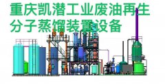 废油过滤分子蒸馏设备工艺原理